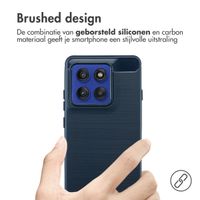imoshion Brushed Backcover Motorola Edge 60 Pro - Donkerblauw