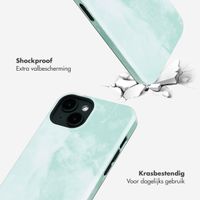 Selencia Vivid Tough Backcover met MagSafe Apple iPhone 14 - Marble Grayed Jade