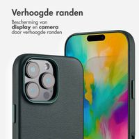 Accezz MagSafe Leather Backcover Apple iPhone 16 Pro Max - Cedar Green