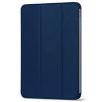 Decoded Textured Sillicon Slim Cover iPad 10 (2022) 10.9 inch - Navy Peony