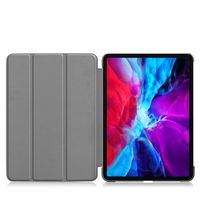 imoshion Trifold Bookcase Apple iPad Pro 12.9 (2020) / iPad Pro 12.9 (2018) - Donkerblauw
