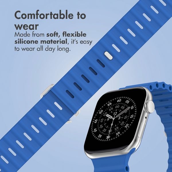 Accezz Ocean band Apple Watch | 38/40/41/42 mm - Royal Blue