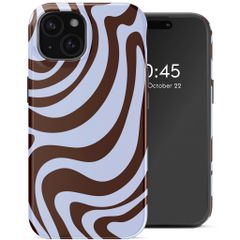 Selencia Vivid Case with MagSafe Apple iPhone 15 - Dream Swirl Chocolate