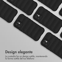 imoshion EasyGrip Backcover Apple iPhone 12 - Zwart