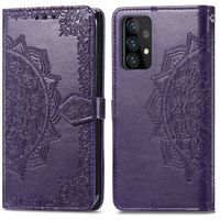imoshion Mandala Bookcase Samsung Galaxy A72 - Paars