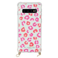 My Jewellery Design Softcase Koordhoesje Samsung Galaxy S10 - Leopard