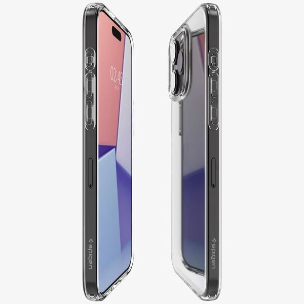 Spigen Liquid Crystal Backcover Apple iPhone 15 Pro Max - Transparant