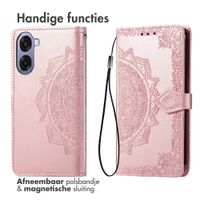 imoshion Mandala Bookcase Oppo A6x (4G/5G) - Rose Gold