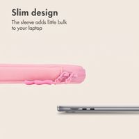 imoshion Laptop sleeve with storage pocket 13 inch - Candy Pink
