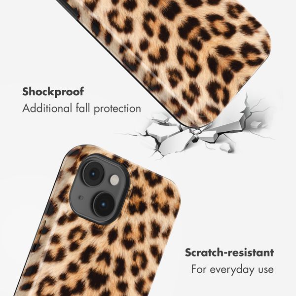 Selencia Vivid Back Cover Apple iPhone 14 - Wild Leo