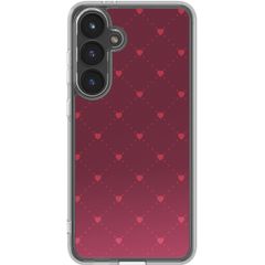 imoshion Design hoesje Samsung Galaxy S24 FE - Crush Check Coral Dust