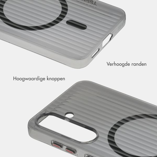 Accezz Lite Backcover met MagSafe | Fluted | Samsung Galaxy S26 - Zwart