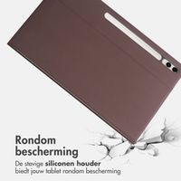 Accezz Classic Tablet Case Samsung Galaxy Tab S10 Plus / Tab S9 FE Plus / Tab S9 Plus - Bruin