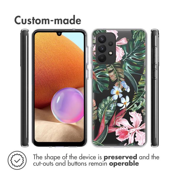 imoshion Design hoesje Samsung Galaxy A33 - Tropical Jungle