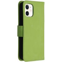 imoshion Uitneembare 2-in-1 Luxe Bookcase Apple iPhone 12 Mini - Groen