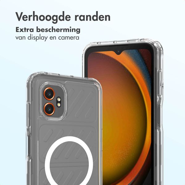 Accezz Xtreme Impact Backcover met MagSafe Samsung Galaxy Xcover 7 Pro - Transparant