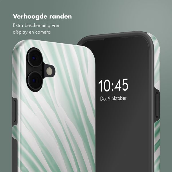 Selencia Vivid Backcover met MagSafe Apple iPhone 16 - Nature Grayed Jade