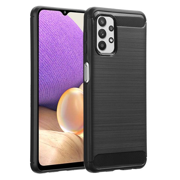 imoshion Brushed Backcover Samsung Galaxy A32 (5G) - Zwart