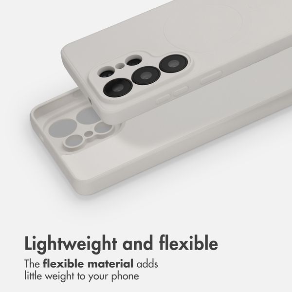 imoshion Colour Back Cover with MagSafe Samsung Galaxy S26 Ultra - Beige