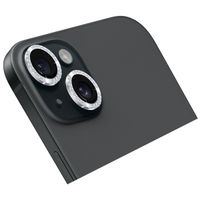 Holdit Camera Lens Protector Glitter Apple iPhone 14 / 14 Plus - Silver