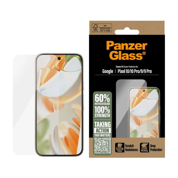 PanzerGlass Anti-Bacterial Screenprotector Google Pixel 10 / 10 Pro