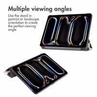imoshion Design Trifold Bookcase Apple iPad Pro 11 (2025) M5 / (2024) M4 - Leopard