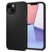 Spigen Thin Fit Backcover Apple iPhone 13 - Zwart