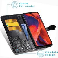 imoshion Mandala Bookcase Oppo A73 (5G) - Zwart