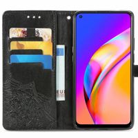 imoshion Mandala Bookcase Oppo A94 (5G) - Zwart