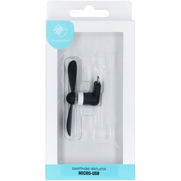 imoshion Smartphone ventilator Micro-USB - Zwart