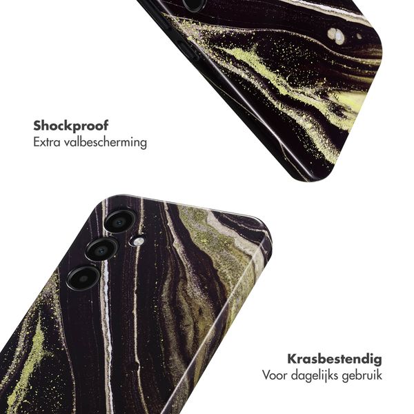 Selencia Vivid Backcover Samsung Galaxy A35 - Chic Marble