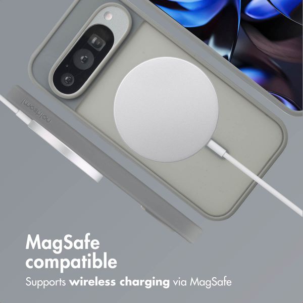 imoshion Color Guard Backcover met MagSafe Google Pixel 9 / 9 Pro / 10 / 10 Pro - Grijs
