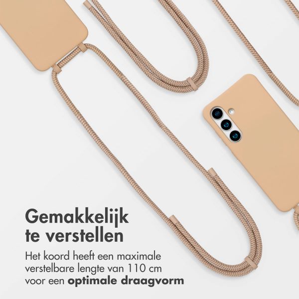 imoshion Color Backcover met afneembaar koord MagSafe Samsung Galaxy S24 / S25 - Beige