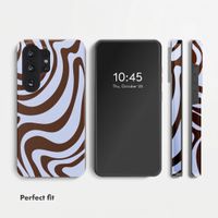 Selencia Vivid Back Cover with MagSafe Samsung Galaxy S26 Ultra - Dream Swirl Chocolate