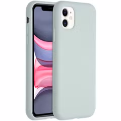Accezz Liquid Silicone Backcover Apple iPhone 11 - Sky Blue