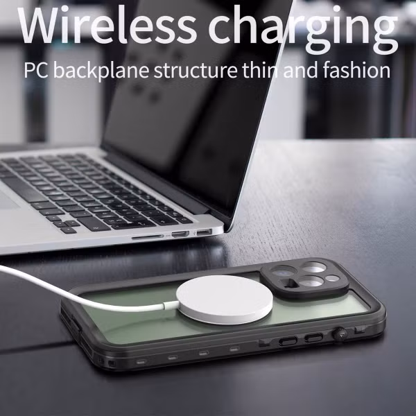 Redpepper Dot Plus Waterproof Backcover Apple iPhone 14 Pro - Zwart