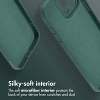 imoshion Colour Back Cover with MagSafe Apple iPhone 15 Pro Max - Dark Green