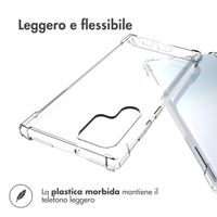 imoshion Shockproof Case Samsung Galaxy S22 Ultra - Transparant