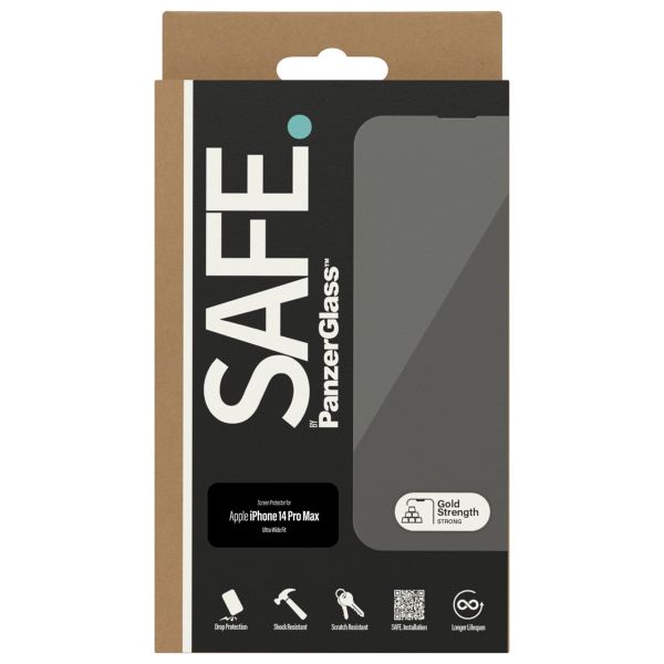 SAFE by PanzerGlass Ultra-Wide Fit Screenprotector Apple iPhone 14 Pro Max