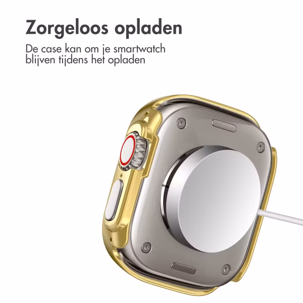 imoshion Full Cover Shiny Hardcase Apple Watch Ultra / Ultra 2 / Ultra 3 - 49 mm - Goud