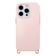 Selencia Rivièra MagSafe Backcover met afneembare haakjes Apple iPhone 16 Pro - Sorbet Pink