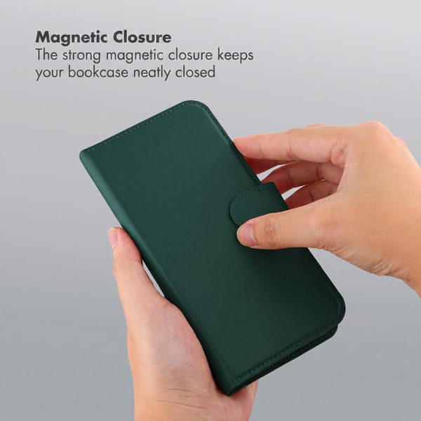 Accezz Edge detachable Bookcase with MagSafe Samsung Galaxy A27 (5G) - Green