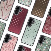 imoshion Design hoesje Samsung Galaxy A57 (5G) - Polka Dot Bordeaux