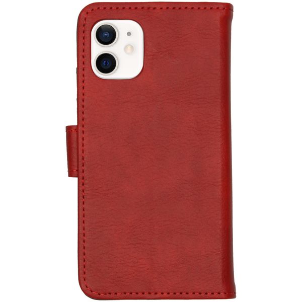 imoshion Luxe Bookcase iPhone 12 Mini - Rood