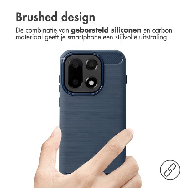 imoshion Brushed Backcover OnePlus 15 - Donkerblauw