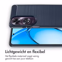 imoshion Brushed Backcover Oppo A60 4G - Donkerblauw