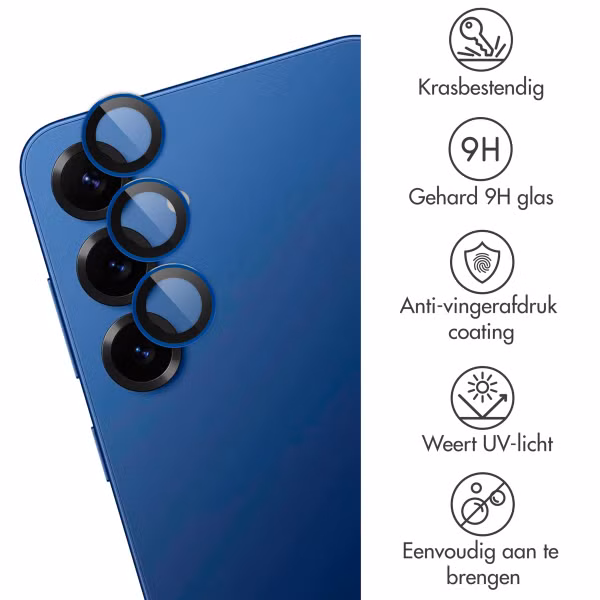 imoshion 2 Pack Camera lens protector Samsung Galaxy S25 - Navy