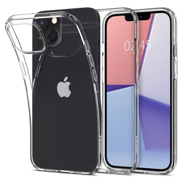 Spigen Liquid Crystal Backcover iPhone 13 Mini - Transparant