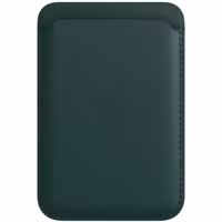 Apple Leather Wallet MagSafe (Apple Wallet 2nd generation) - Met ingebouwde AirTag functie - Forest Green