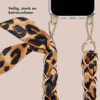 Selencia Luxe Polskoord met Sjaal - Bruin